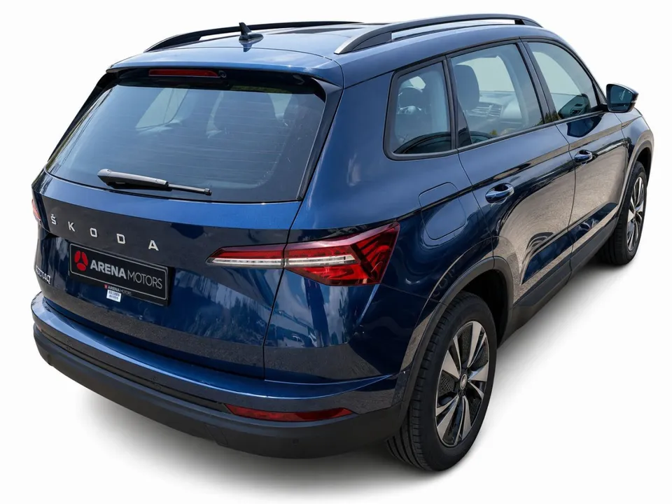 Škoda Karoq, zadnji desni ugao, bočna vrata i aluminijska felga
