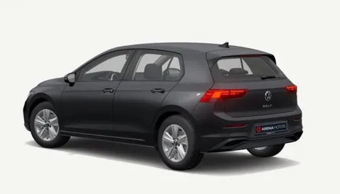 Volkswagen Golf 8 siva, zadnji lijevi ugao sa LED štopkama